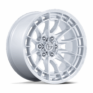 Fuel 1PC FC888 REVOLT HYPER SILVER W/ MACHINED FACE - 6X135