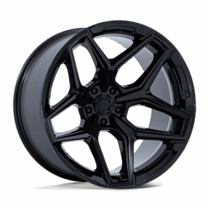 Fuel 1PC FC854 FLUX GLOSS BLACK - 5X5.0