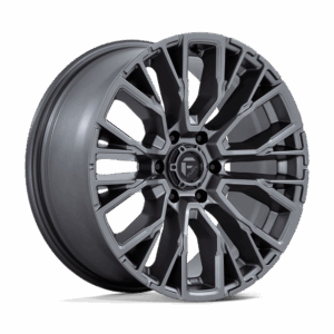 Fuel 1PC FC848 REBAR MATTE GUNMETAL - 6X135