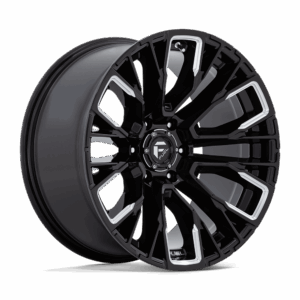 Fuel 1PC FC849 REBAR GLOSS BLACK MILLED - 6X5.5