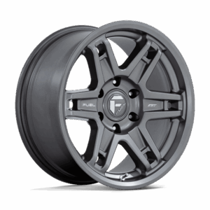 Fuel 1PC FC838 SLAYER MATTE GUNMETAL - 6X5.5