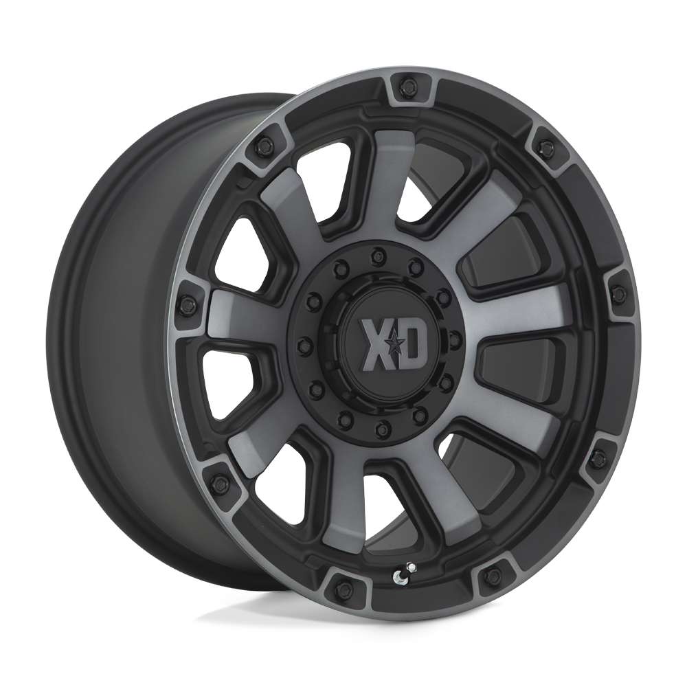 XD XD852 GAUNTLET SATIN BLACK WITH GRAY TINT - 6X120/5.5