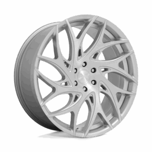 DUB 1PC DC261 G.O.A.T. SILVER BRUSHED FACE - 5X4.5