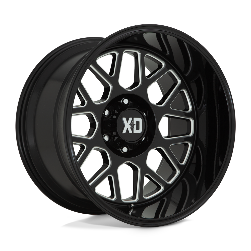 XD XD849 GRENADE 2 GLOSS BLACK MILLED - 6X135