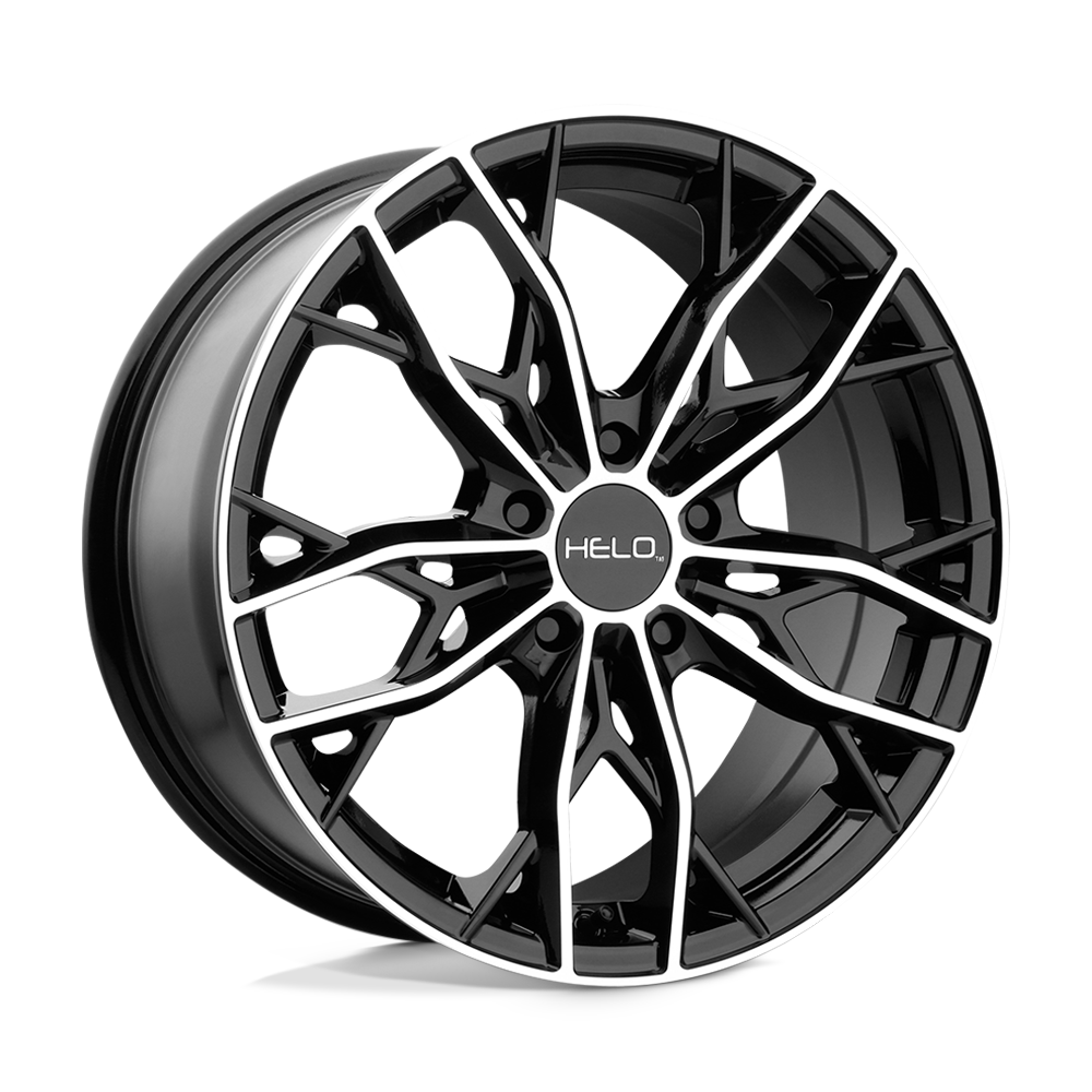 Helo HE907 HE907 GLOSS BLACK MACHINED - 5X120