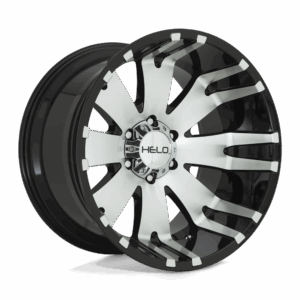 Helo HE917 HE917 GLOSS BLACK MACHINED - 8X6.5