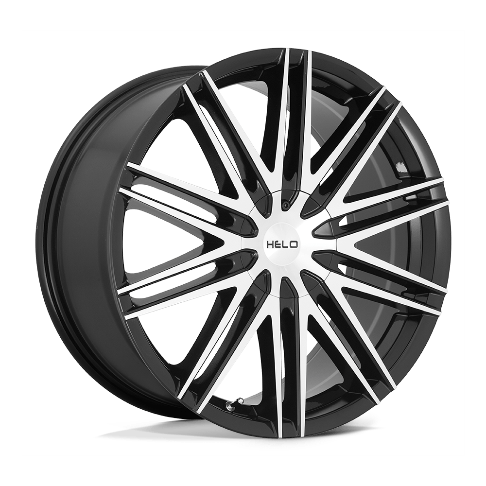Helo HE880 HE880 GLOSS BLACK MACHINED FACE - 5X110/4.5