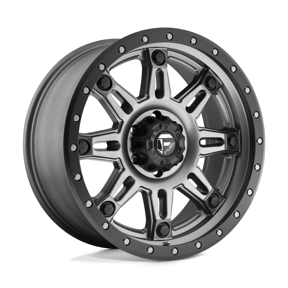 Fuel 1PC FC568 HOSTAGE III MATTE GUN METAL BLACK BEAD RING - 5X5.0