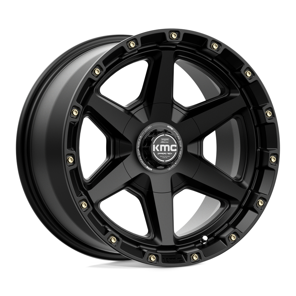 KMC KM101 TEMPO SATIN BLACK - 5X5.0/5.5