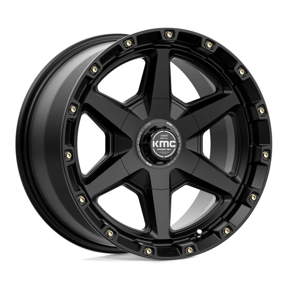 KMC KM101 TEMPO SATIN BLACK - 6X135/5.5