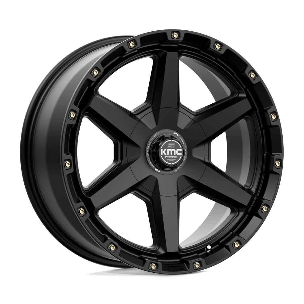 KMC KM101 TEMPO SATIN BLACK - 6X135/5.5