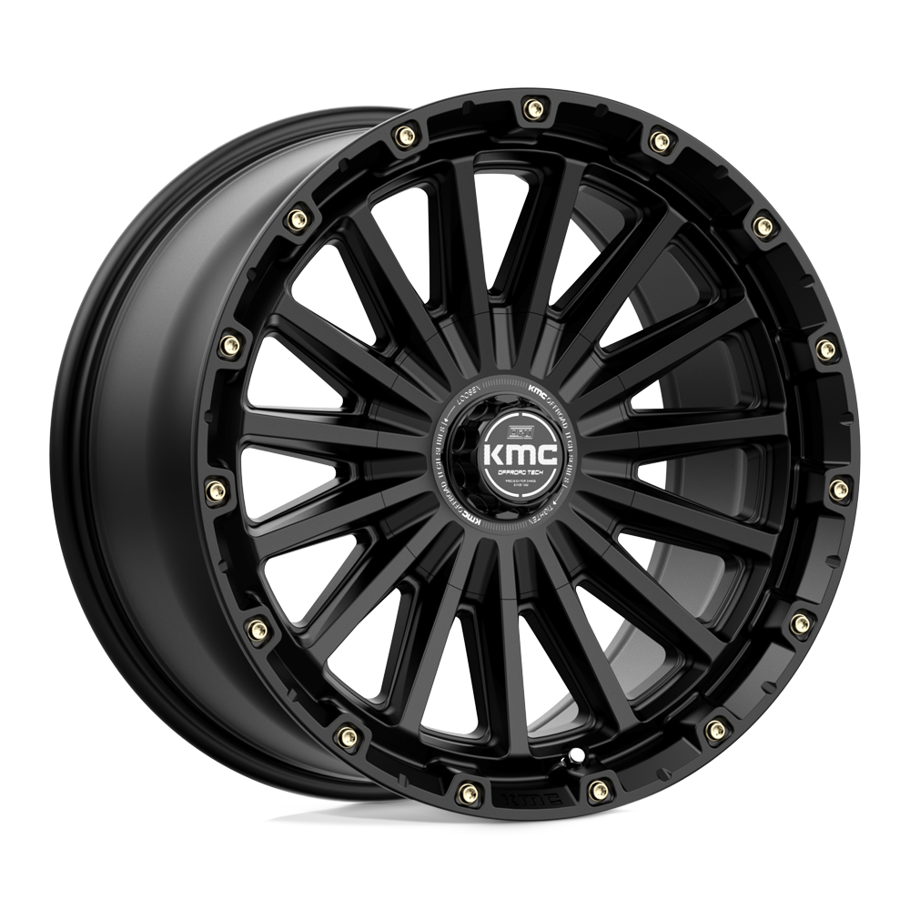 KMC KM102 SIGNAL SATIN BLACK - 6X135/5.5