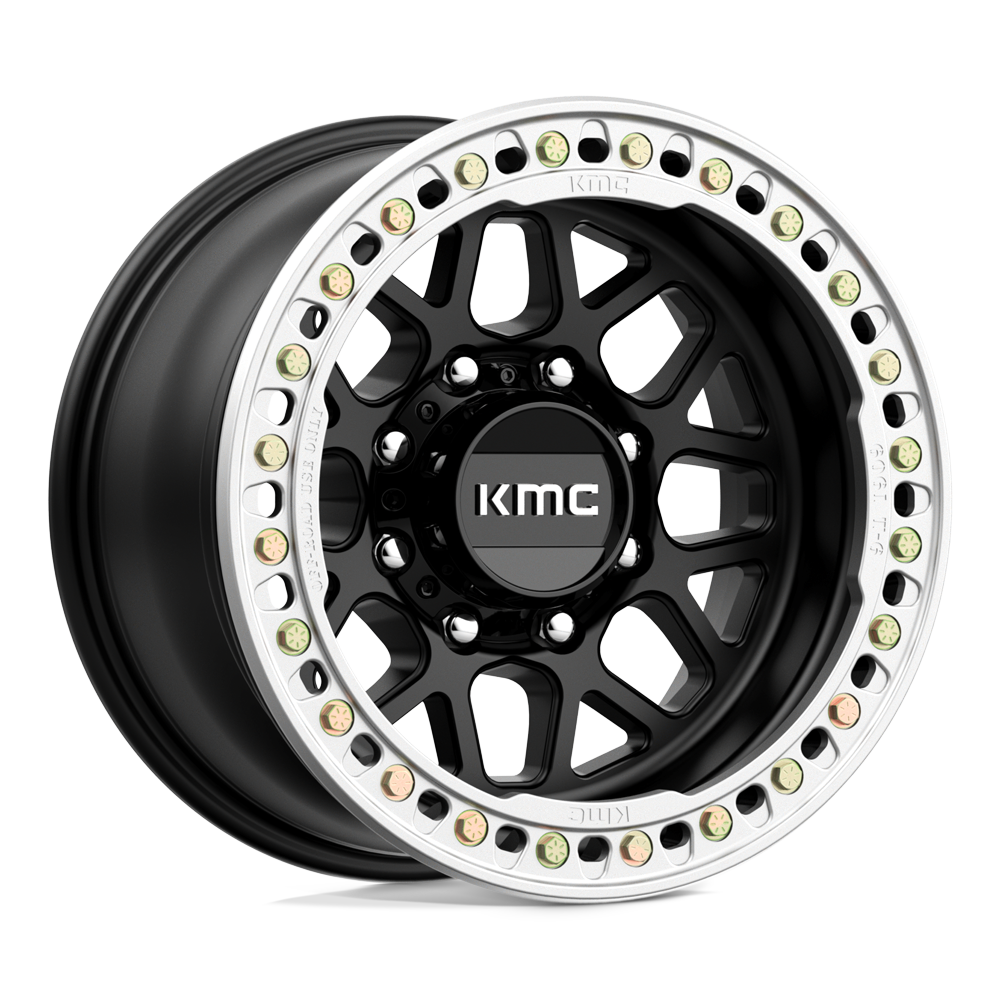KMC KM235 GRENADE CRAWL BEADLOCK SATIN BLACK - 8X6.5