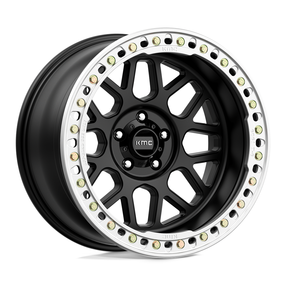 KMC KM235 GRENADE CRAWL BEADLOCK SATIN BLACK - 5X5.0