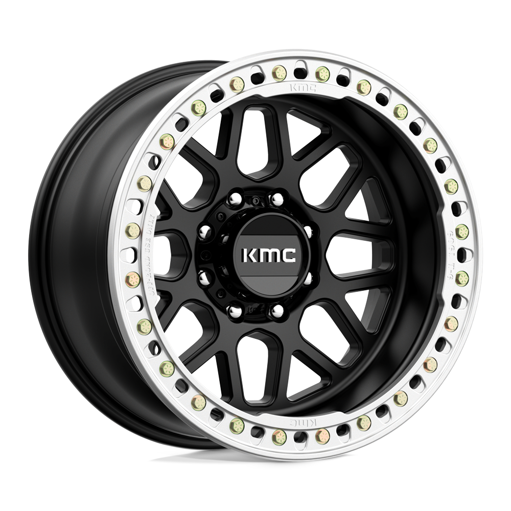 KMC KM235 GRENADE CRAWL BEADLOCK SATIN BLACK - 8X6.5