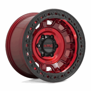 KMC KM236 TANK BEADLOCK CANDY RED - 6X5.5