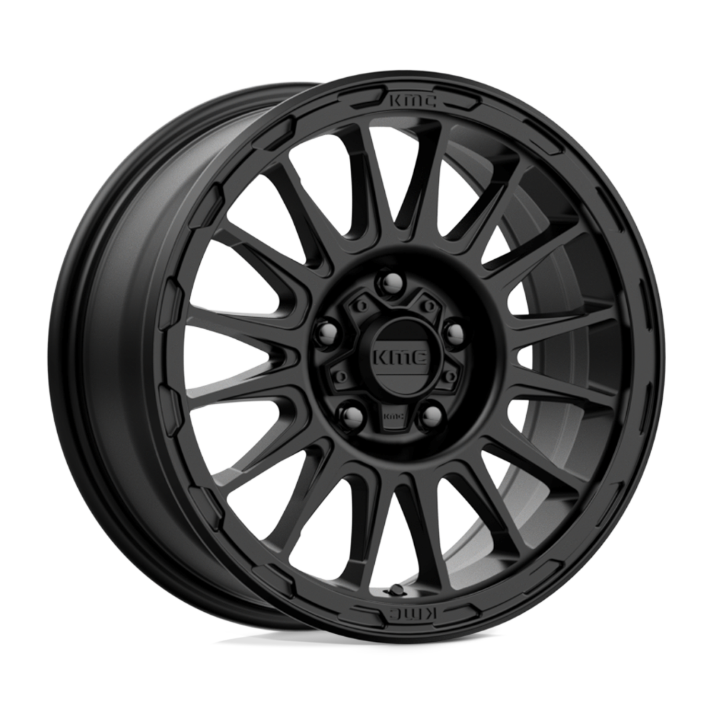 KMC KM542 IMPACT SATIN BLACK - 5X4.5