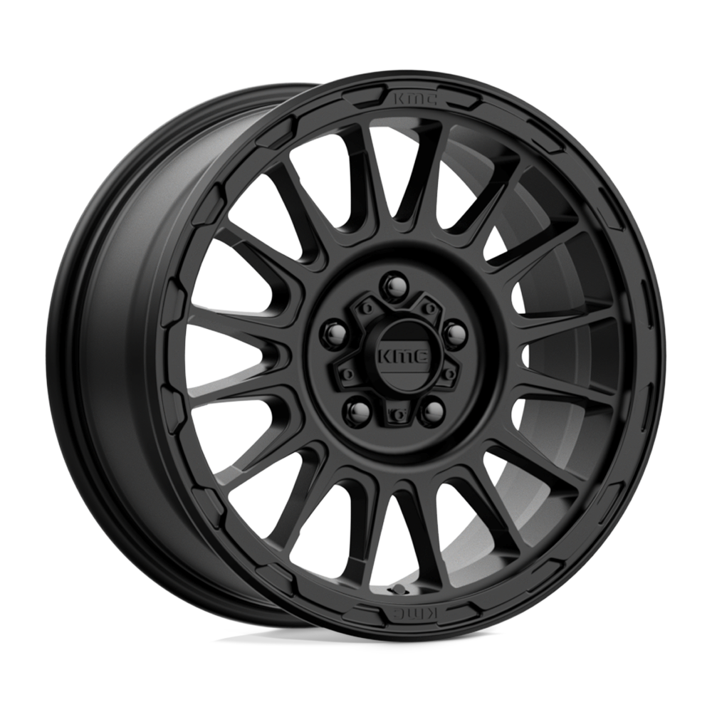 KMC KM542 IMPACT SATIN BLACK - 5X4.5