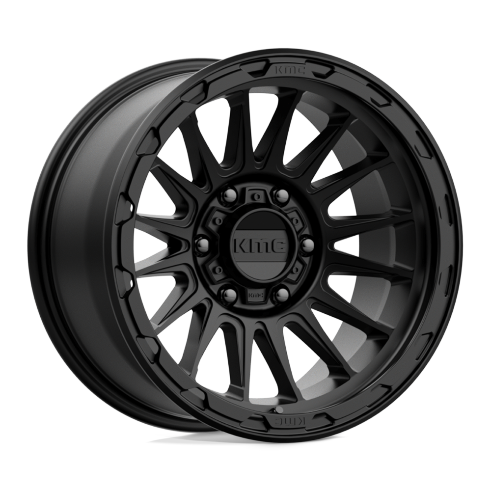 KMC KM542 IMPACT SATIN BLACK - 6X5.5
