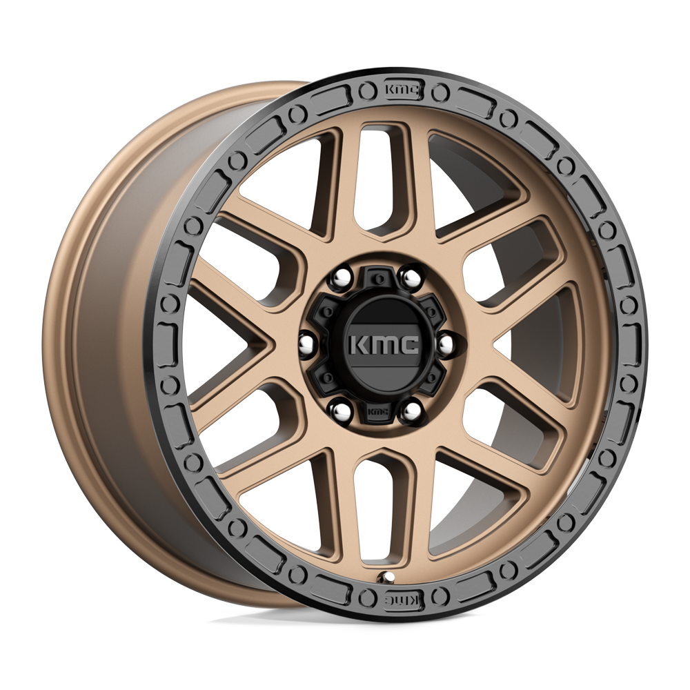 KMC KM544 MESA MATTE BRONZE WITH BLACK LIP - 6X5.5
