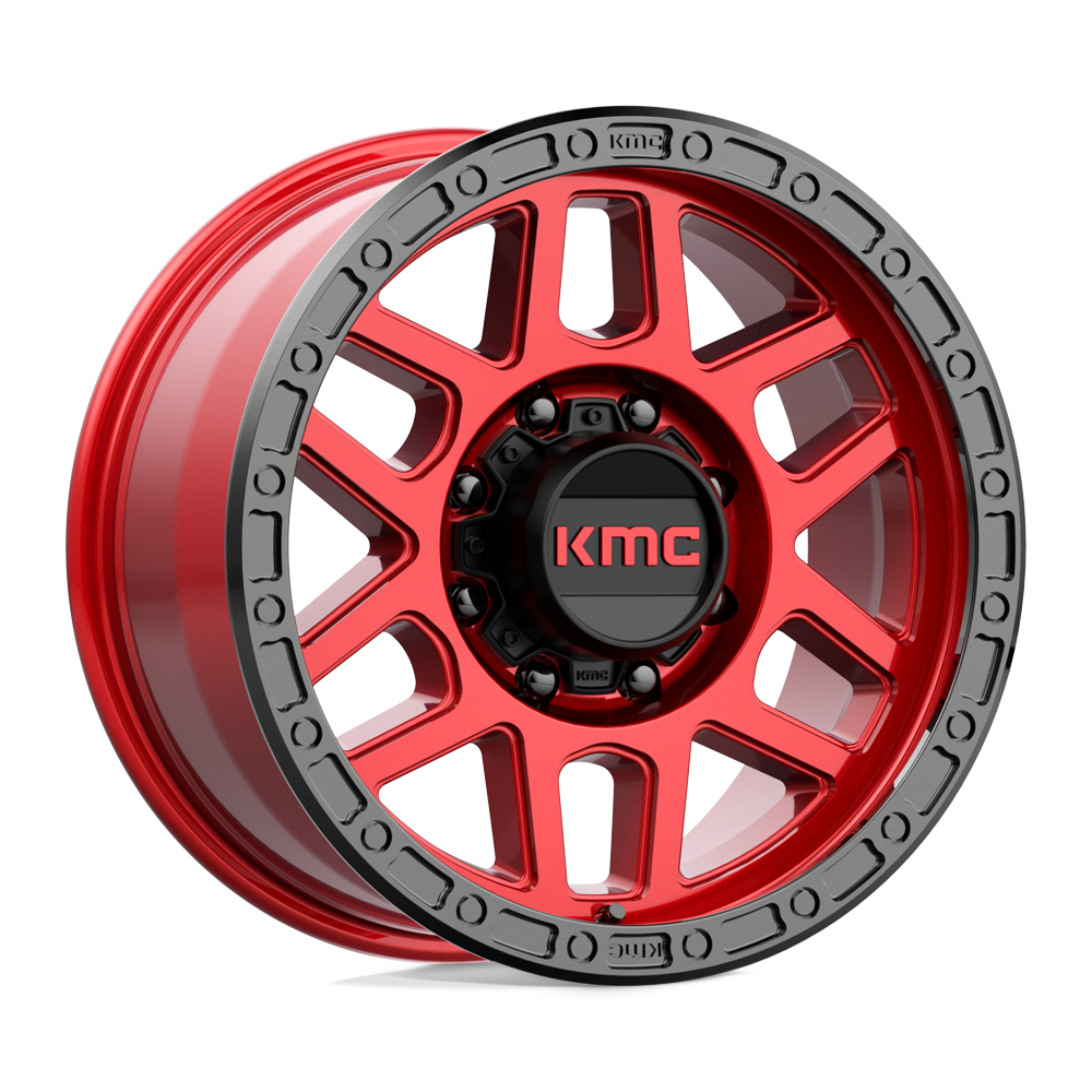 KMC KM544 MESA CANDY RED WITH BLACK LIP - 8X180