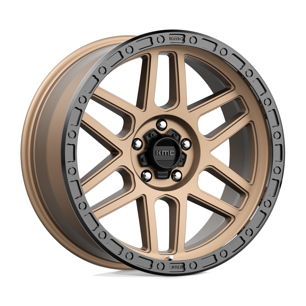 KMC KM544 MESA MATTE BRONZE WITH BLACK LIP - 5X5.0