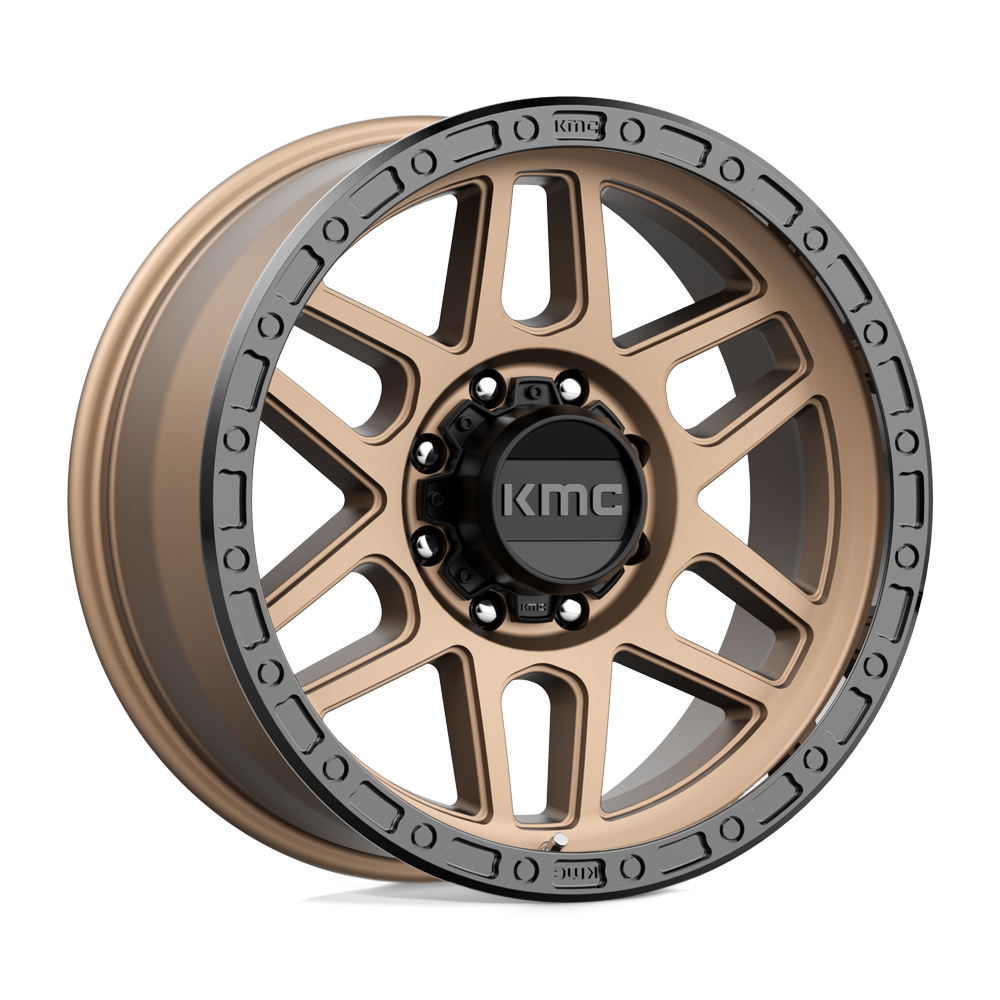 KMC KM544 MESA MATTE BRONZE WITH BLACK LIP - 8X170