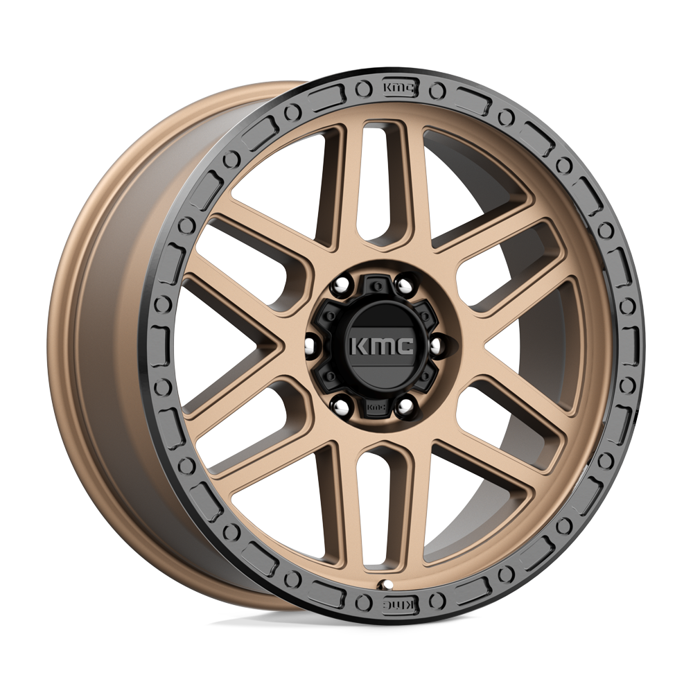 KMC KM544 MESA MATTE BRONZE WITH BLACK LIP - 6X5.5