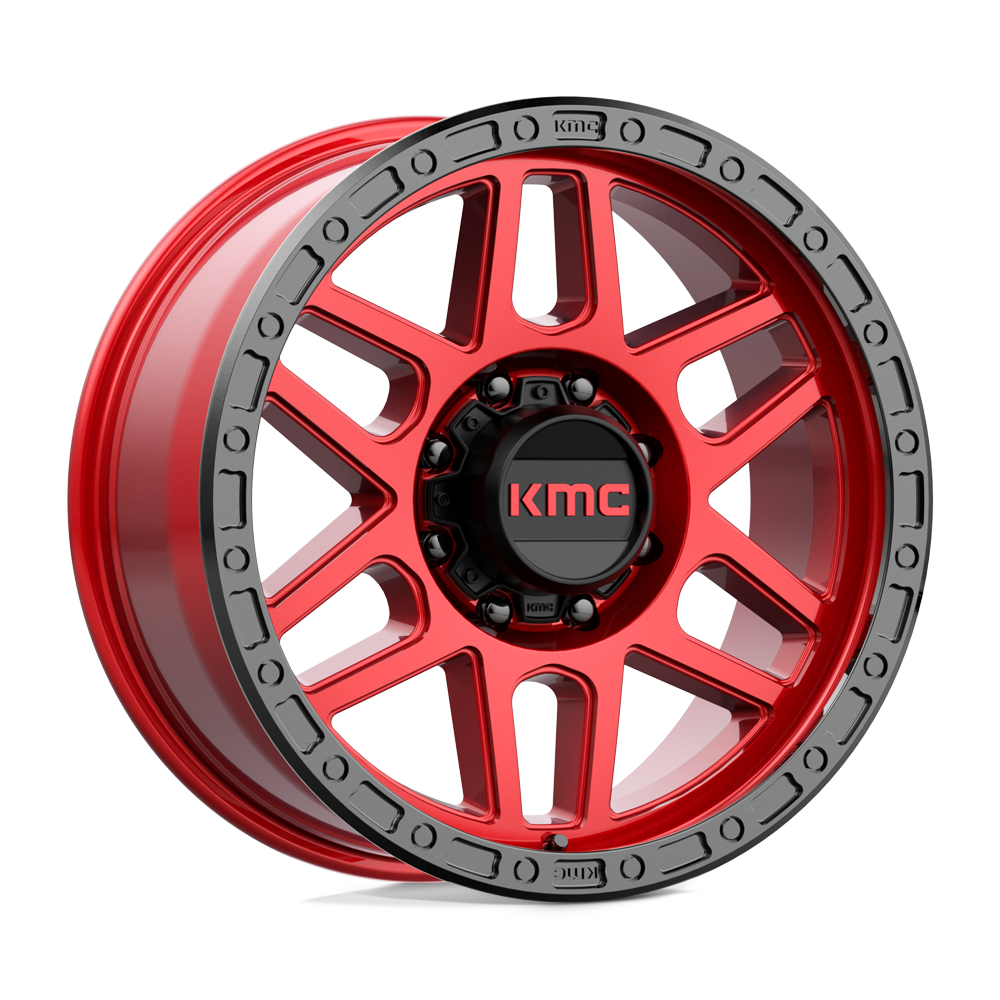 KMC KM544 MESA CANDY RED WITH BLACK LIP - 8X6.5