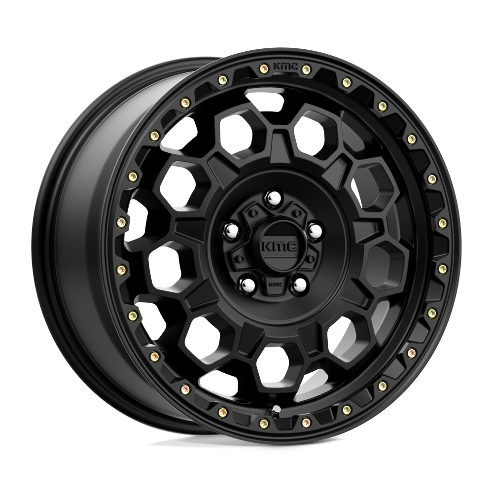 KMC KM545 TREK SATIN BLACK - 5X4.25