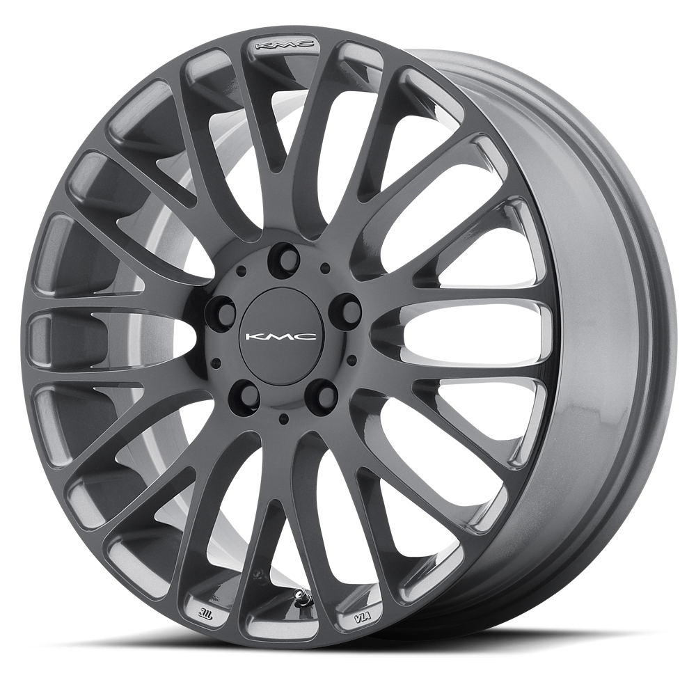 KMC KM693 MAZE PEARL GRAY W/ GLOSS BLACK FACE - 5X120