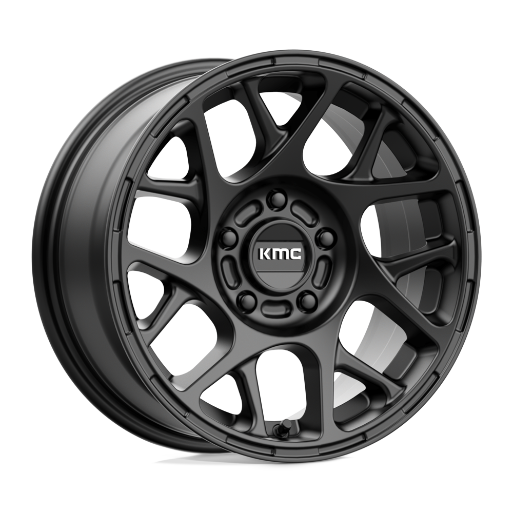 KMC KM708 BULLY SATIN BLACK - 5X4.5