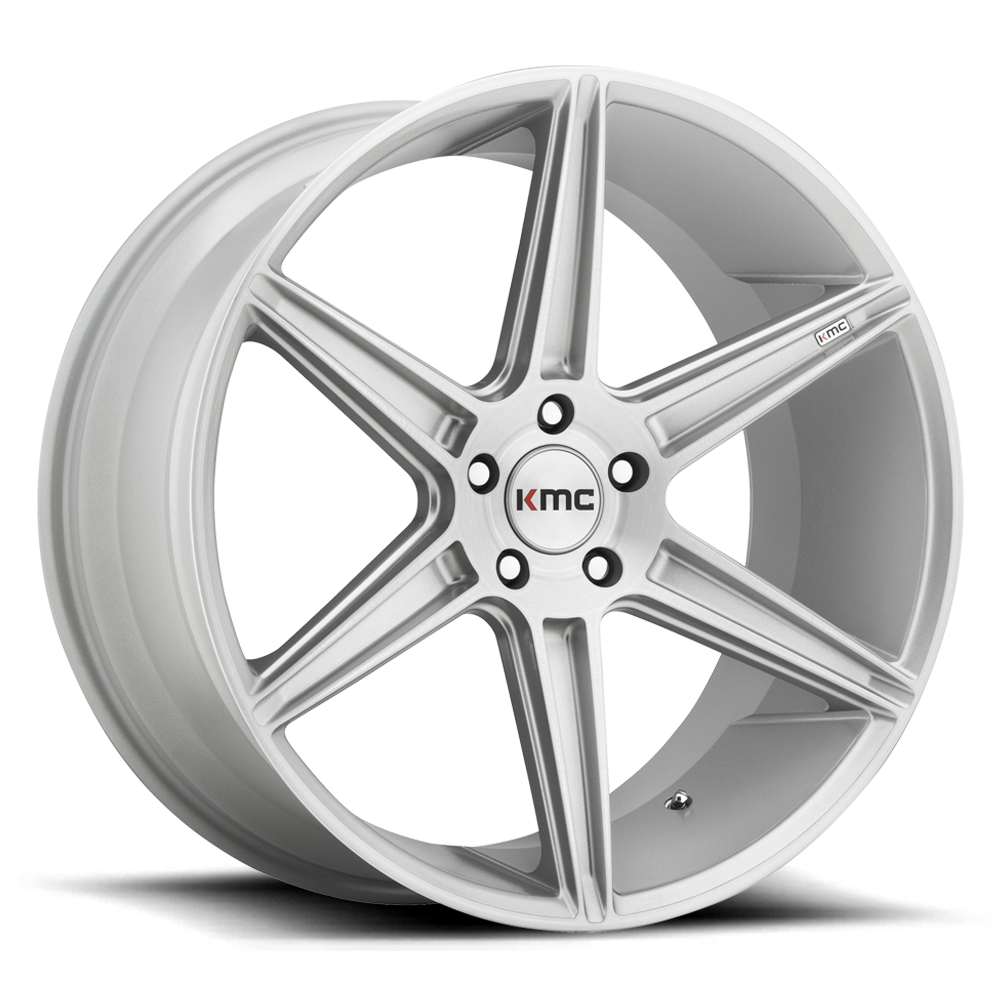 KMC KM711 PRISM BRUSHED SILVER - 5X120