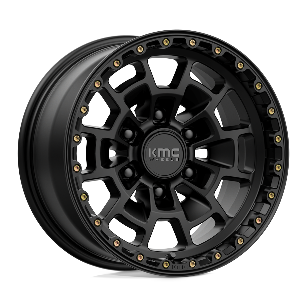 KMC KM718 SUMMIT SATIN BLACK - 5X5.0