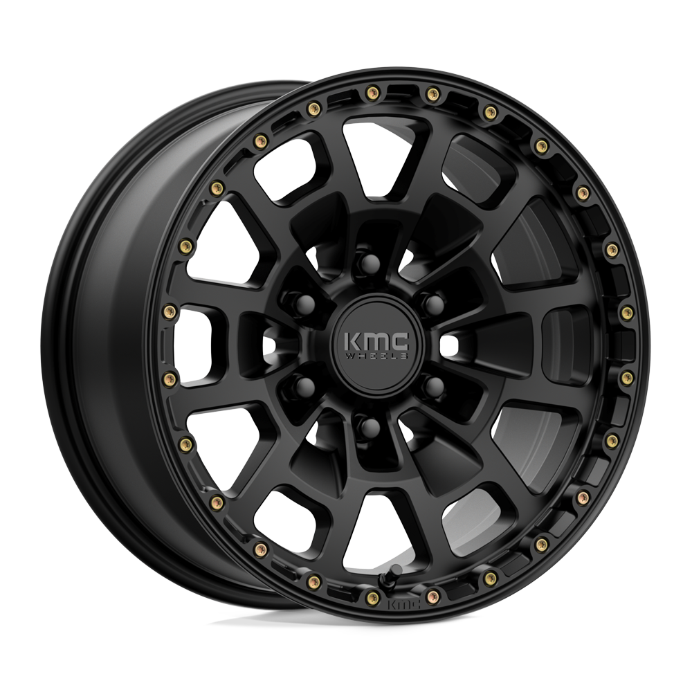 KMC KM718 SUMMIT SATIN BLACK - 6X135