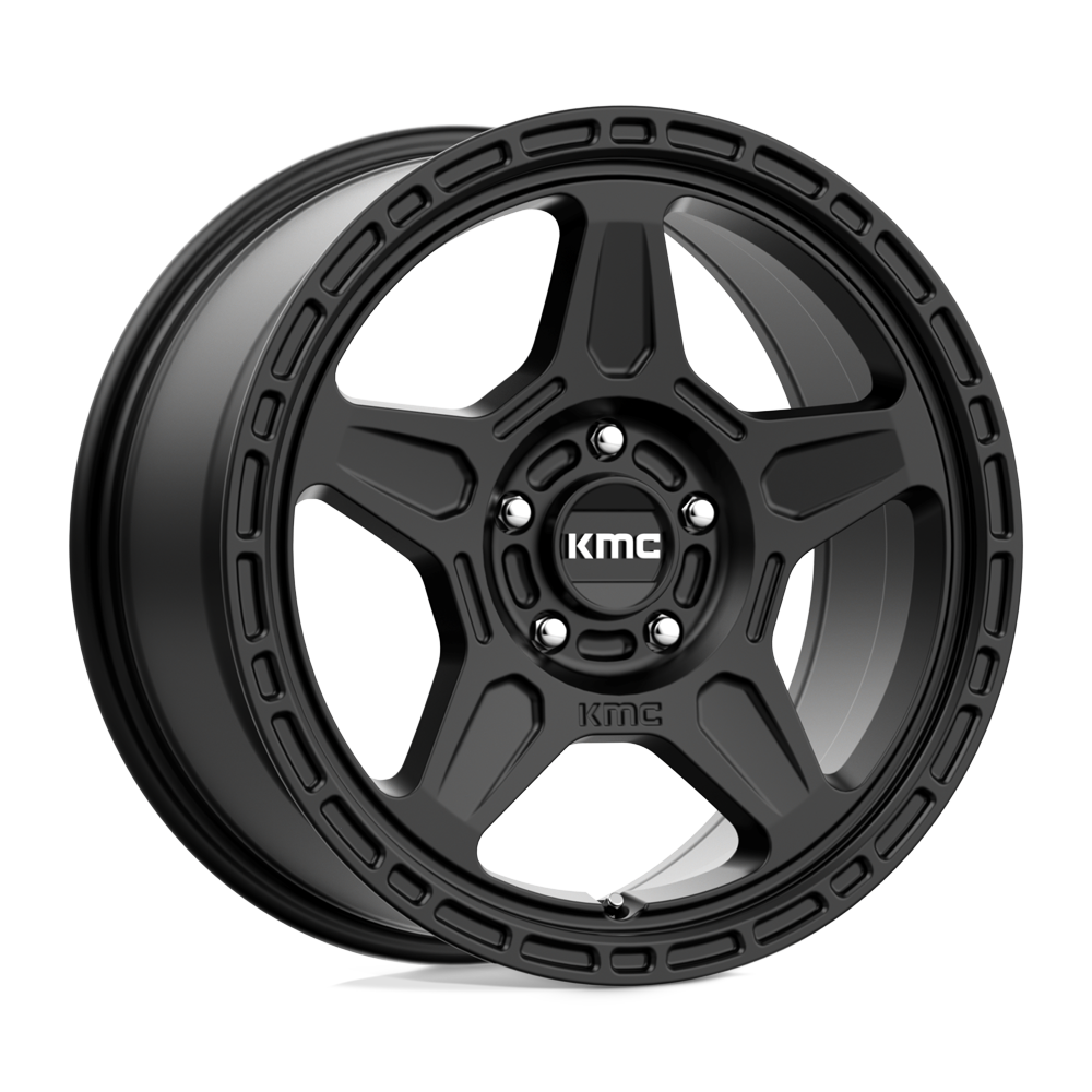 KMC KM721 ALPINE SATIN BLACK - 5X112
