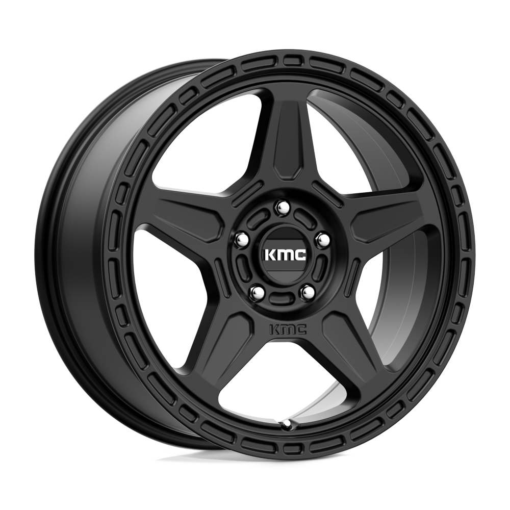 KMC KM721 ALPINE SATIN BLACK - 5X4.25