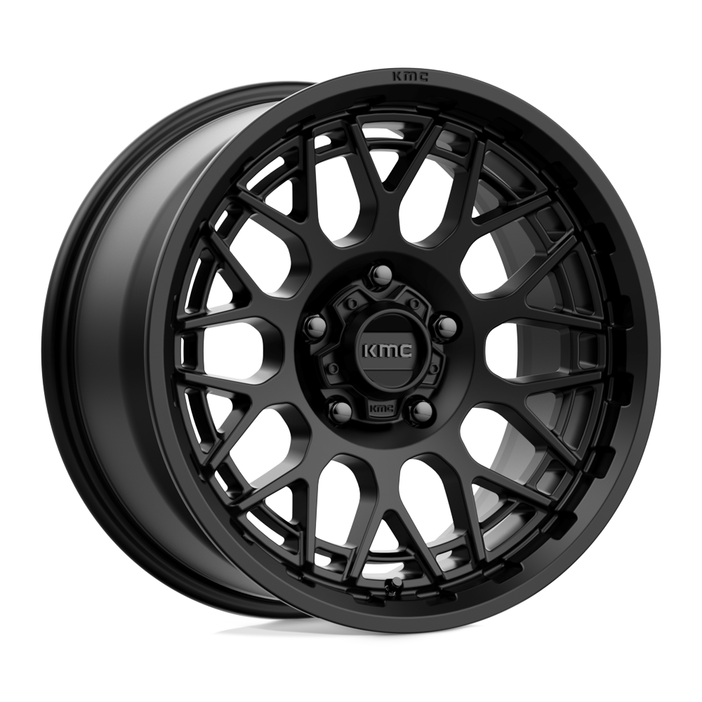 KMC KM722 TECHNIC SATIN BLACK - 5X5.0