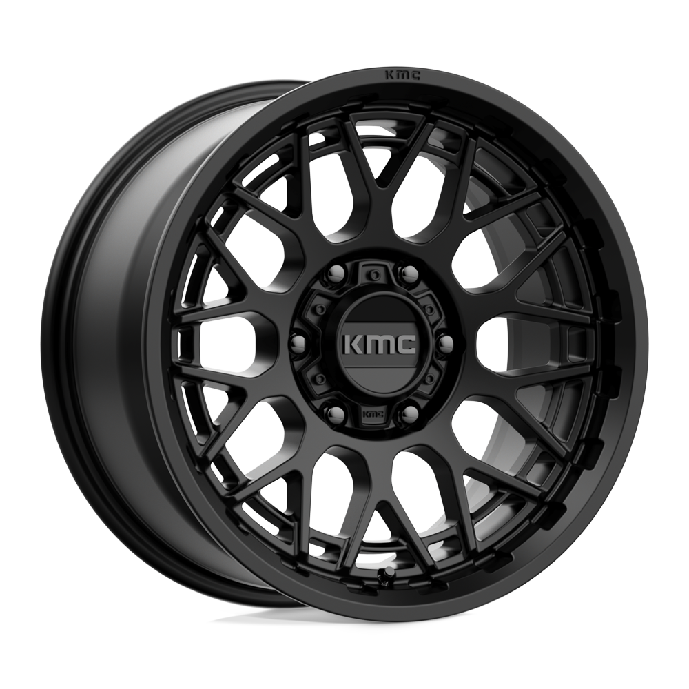KMC KM722 TECHNIC SATIN BLACK - 6X120
