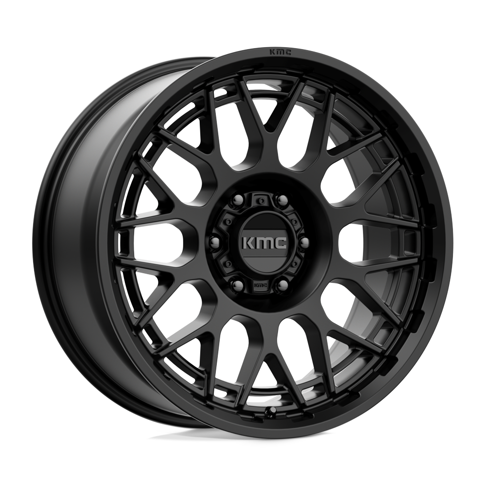 KMC KM722 TECHNIC SATIN BLACK - 6X5.5