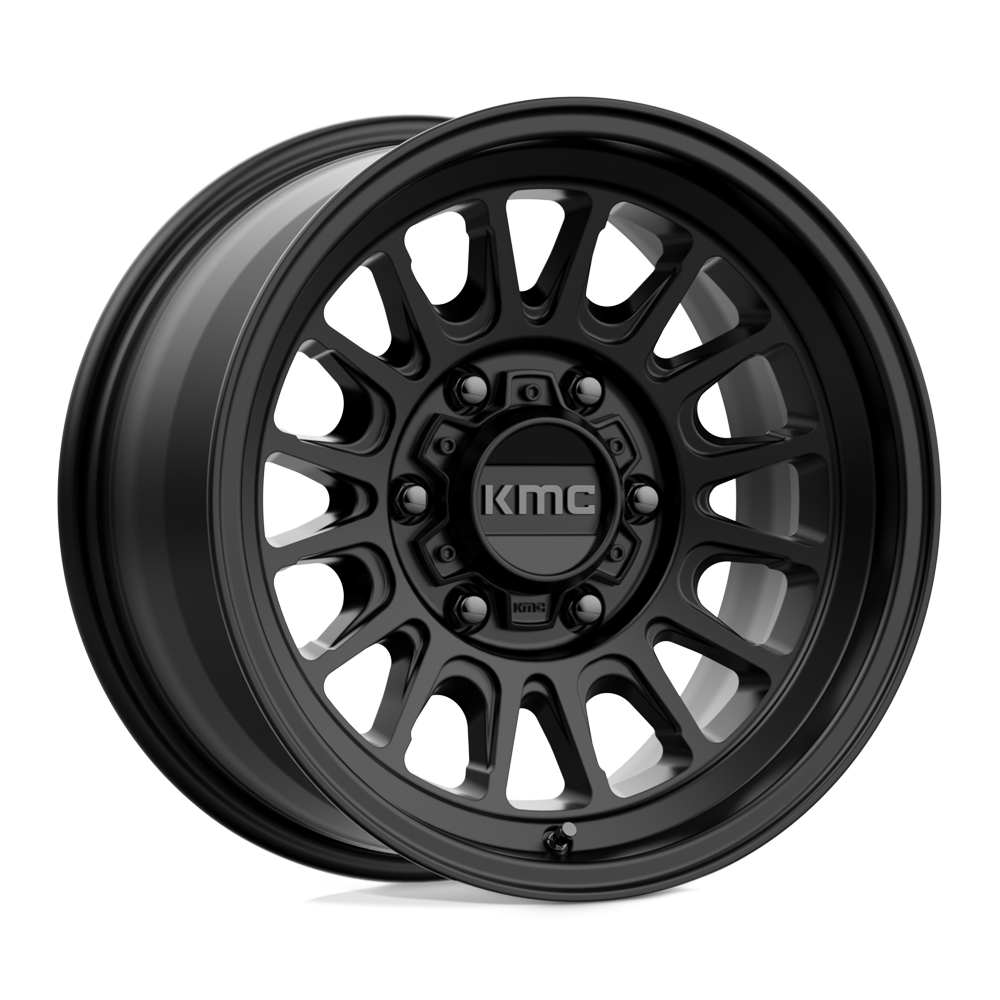 KMC KM724 IMPACT OL SATIN BLACK - 6X5.5