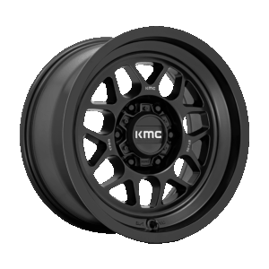 KMC KM725 TERRA SATIN BLACK - 6X135