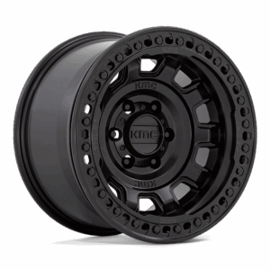 KMC KM236 TANK BEADLOCK SATIN BLACK - 6X5.5