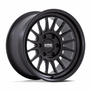 KMC KM447 IMPACT FORGED MONOBLOCK SATIN BLACK - 6X135