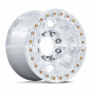 KMC KM450 MESA FORGED SLOTTED BEADLOCK RAW MACHINED - 6X5.5