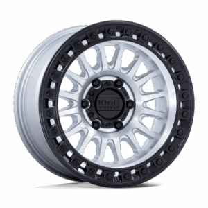 KMC KM552 IMS MACHINED W/ BLACK LIP - 6X5.5