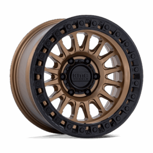 KMC KM552 IMS MATTE BRONZE WITH GLOSS BLACK LIP - 8X6.5