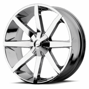 KMC KM651 SLIDE CHROME - 6X120