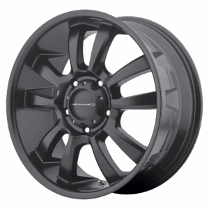 KMC KM673 SKITCH SATIN BLACK - 6X5.5