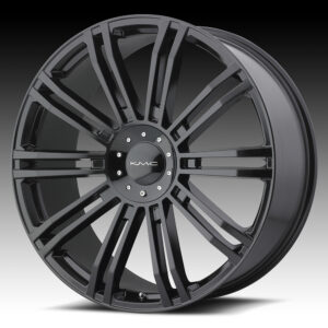KMC KM677 D2 GLOSS BLACK - 6X132
